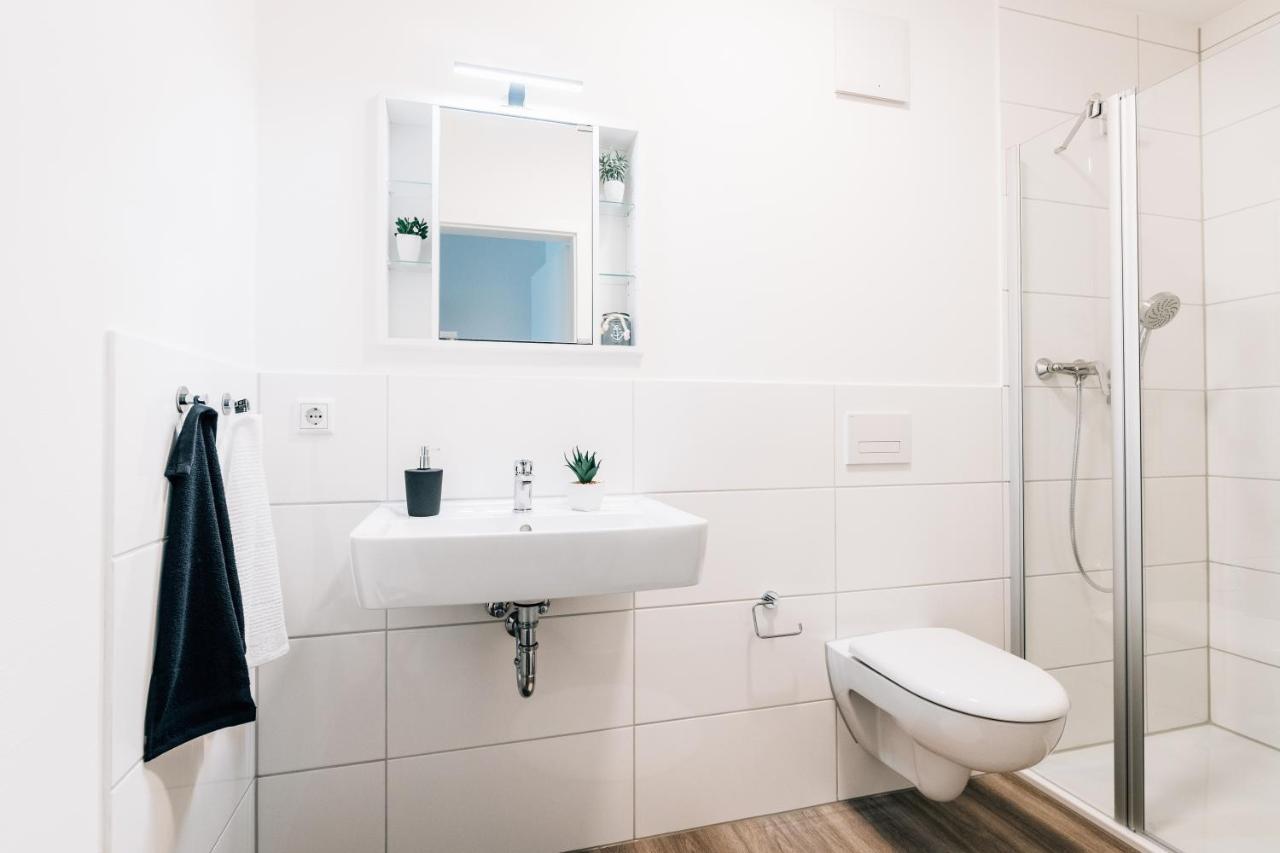 Modern-Living Stadt-Appartement Mitte Bielefeld Bagian luar foto