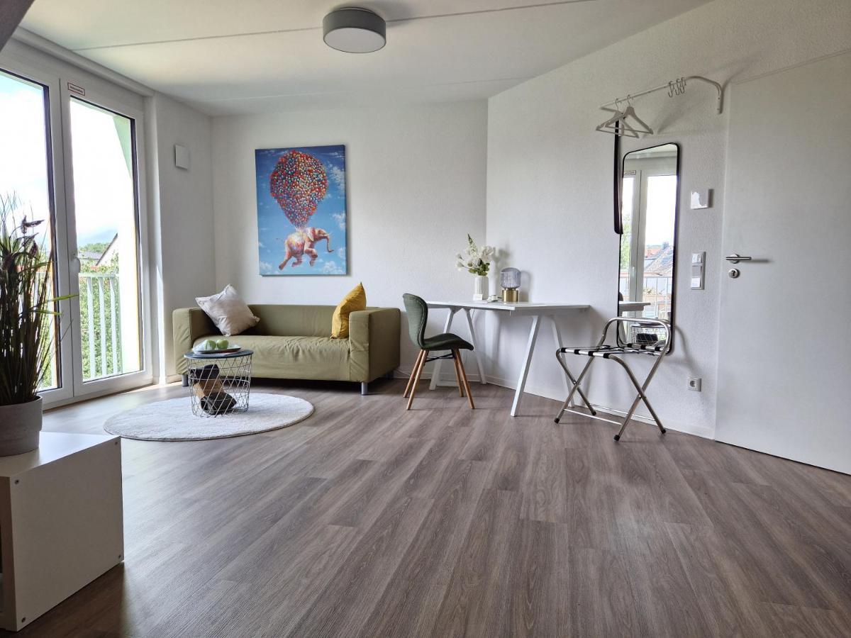 Modern-Living Stadt-Appartement Mitte Bielefeld Bagian luar foto